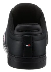 Tommy Hilfiger ICON COURT LTH STRIPES Sneaker marine/rot/schwarz