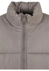 URBAN CLASSICS Herren Cropped Down Jacket (1-St) Braun/Grau/Khaki/Beige