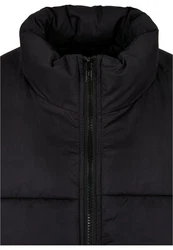 URBAN CLASSICS Herren Cropped Down Jacket (1-St) Schwarz
