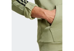adidas Sportswear Kapuzensweatshirt ESSENTIALS 3STREIFEN HOODIE Grün/Hellgrün/Neonfarben/Dunkelgrün