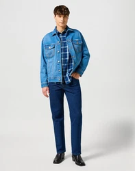 WRANGLER Jeans Dunkelblau/Blau/Hellblau/Fliederfarben/Beige