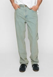 DEF Herren Jeans Kant Straight Fit Denim Hellgrün/Grün/Khaki/Hellblau/Dunkelgrün/Hellgrau