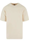 URBAN CLASSICS T-Shirt Light Terry Crew Khaki/Beige/Weiß