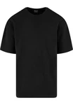 URBAN CLASSICS T-Shirt Light Terry Crew Schwarz