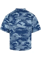 URBAN CLASSICS T-Shirt Urban Classics Laser Camo Printed Boxy Shirt Laser Camo