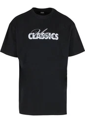 URBAN CLASSICS T-Shirt UC Cursive Bold Logo Heavy Oversized Tee Schwarz/Grau/Rosa/Dunkelrot/Rot