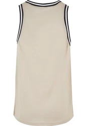 URBAN CLASSICS Herren Mesh Tanktop Khaki/Beige/Dunkelblau/Braun