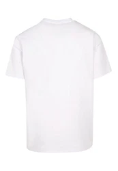 Merchcode T-Shirt Thinking Comic Heavy Oversized Tee Weiß/Schwarz