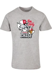ABSOLUTE CULT T-Shirt Tom and Jerry Chase Silber/Grau/Hellgrau