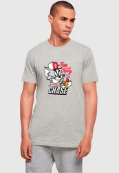ABSOLUTE CULT T-Shirt Tom and Jerry Chase Silber/Grau/Hellgrau