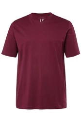 JP1880 T-Shirt Basic V-Ausschnitt Dunkelrot