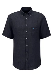 FYNCH-HATTON Kurzarmhemd Blau/Dunkelblau/Hellblau