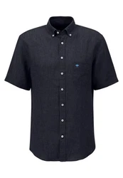 FYNCH-HATTON Kurzarmhemd Blau/Dunkelblau/Hellblau