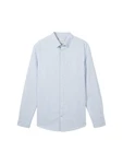 TOM TAILOR Langarmhemd Hellblau/Blau