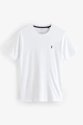 Next Bandeau-Bikini-Top T-Shirts (4er-Pack) Bordeaux/Dunkelrot/Weiß