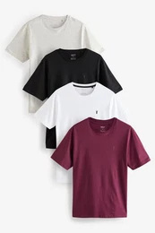 Bandeau-Bikini-Top 4er-Pack T-Shirts (4-St)