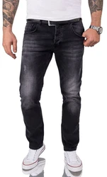 Rock Creek Straight Jeans RC-2101 Schwarz (RC-2101)