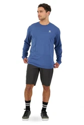 Mons Royale Langarmshirt M Icon Long-sleeve Herren Blau/Dunkelblau/Hellblau