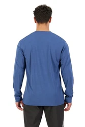 Mons Royale Langarmshirt M Icon Long-sleeve Herren Blau/Dunkelblau/Hellblau