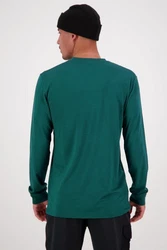 Mons Royale Langarmshirt M Icon Long-sleeve Herren Dunkelgrün/Grün/Türkis