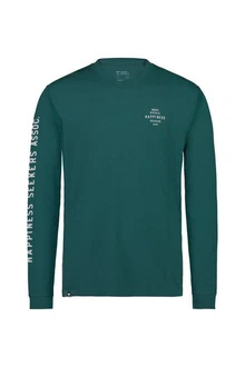 Mons Royale Langarmshirt M Icon Long-sleeve Herren Dunkelgrün/Grün/Türkis Mons Royale Langarmshirt M Icon Long-sleeve Herren Dunkelgrün/Grün/Türkis