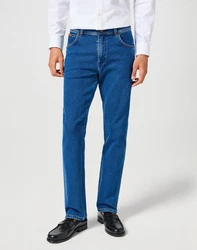 Wrangler Regular-Fit-Jeans Hose Texas Blau/Dunkelblau/Hellblau/Beige