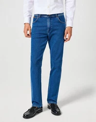 Wrangler Regular-Fit-Jeans Hose Texas Blau/Dunkelblau/Hellblau/Beige