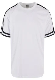 T-Shirt Herren Oversized Stripes Mesh Tee (1-tlg)