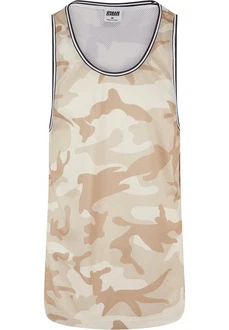 Urban Classics Herren Camo Mesh Tanktop Camo