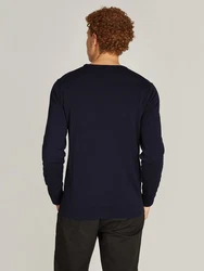Calvin Klein Pullover COTTON SILK BLEND CN SWEATER 