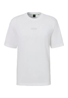 BOSS GREEN T-Shirt Tee 10 mit Rundhalsausschnitt weiß BOSS GREEN T-Shirt Tee 10 mit Rundhalsausschnitt weiß
