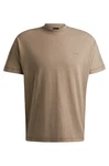 BOSS ORANGE T-Shirt Te_Denim Khaki/Braun/Grau/Beige