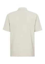 BOSS ORANGE Poloshirt Pe__Dye mit Polokragen Khaki/Braun/Beige