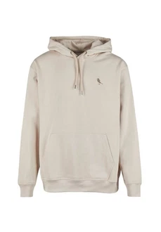 Cleptomanicx Kapuzensweatshirt Embro Gull Mono Khaki/Braun/Beige Cleptomanicx Kapuzensweatshirt Embro Gull Mono Khaki/Braun/Beige