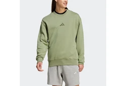 adidas Sportswear Sweatshirt SZN FT CRW Dunkelgrün/Grün/Hellgrün/Neonfarben/Khaki