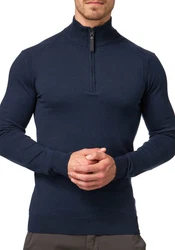 Indicode Troyer Pullover Ancona Dunkelblau/Blau