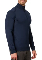 Indicode Troyer Pullover Ancona Dunkelblau/Blau