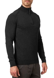 Indicode Troyer Pullover Ancona Dunkelgrau/Grau