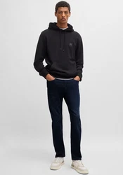 BOSS ORANGE Slim-fit Jeans DELAWARE BO Dunkelblau/Blau
