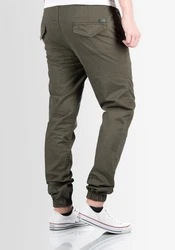 Alessandro Salvarini Chinohose ASGenteliio Khaki/Dunkelgrün