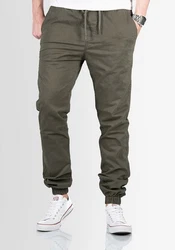 Alessandro Salvarini Chinohose ASGenteliio Khaki/Dunkelgrün