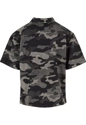 URBAN CLASSICS T-Shirt Urban Classics Laser Camo Printed Boxy Shirt Laser Camo