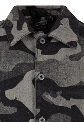URBAN CLASSICS T-Shirt Urban Classics Laser Camo Printed Boxy Shirt Laser Camo
