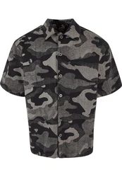 URBAN CLASSICS T-Shirt Urban Classics Laser Camo Printed Boxy Shirt Laser Camo