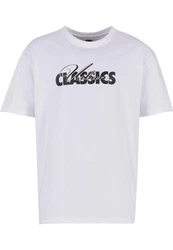 URBAN CLASSICS T-Shirt UC Cursive Bold Logo Heavy Oversized Tee Dunkelrot/Grau/Weiß/Rosa