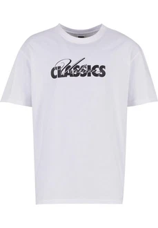 URBAN CLASSICS T-Shirt UC Cursive Bold Logo Heavy Oversized Tee Dunkelrot/Grau/Weiß/Rosa