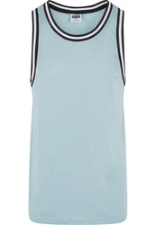 URBAN CLASSICS Herren Mesh Tanktop Blau/Hellblau