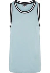 URBAN CLASSICS Herren Mesh Tanktop Blau/Hellblau