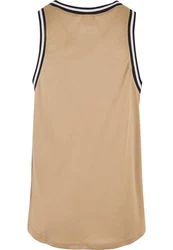 URBAN CLASSICS Herren Mesh Tanktop Beige/Khaki/Braun