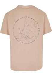 2Y Studios T-Shirt Amor Oversize Tee Khaki/Beige/Braun